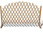 Spalierzaun Massivholz 180x100 Cm Vidaxl
