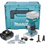 Makita Drt 52 T1j Akku Kantenfr&auml;se 18 V 6 Mm Brushless + 1x Akku 5,0 Ah + Makpac -