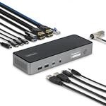 Startech.com Usb-c Dockingstation F&uuml;r Drei Monitore, 140w Laptop-ladestation F&uuml;r