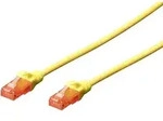 Digitus - Dk-1612-010/y Rj45 Netzwerkkabel, Patchkabel Cat 6 U/utp 1.00 M Gelb