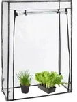 Relaxdays Tomatengew&auml;chshaus, Pvc-folie, Hbt 150 X 100 X 50 Cm, Begehbar,
