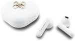 Wei&szlig;e Tws Guess 4g Kopfh&ouml;rer Mit Metalllogo