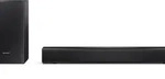 Sharp Ht-sbw121 Soundbar 2.1 Slim Mit Kabellosem Subwoofer, Bluetooth 5.3, Hdmi