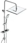 Joho Duschs&auml;ule Ohne Armatur &ndash; Xxl Regendusche 30x30 Cm Eckig, Edelstahl