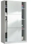 Garderobe Waterbury, Schlafzimmer Kleiderschrank Mit 2 Schiebet&uuml;ren, Schrank Mit 3