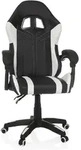 Gaming Stuhl / B&uuml;rostuhl Gamebreaker W02 Kunstleder Schwarz/wei&szlig; Mybuero
