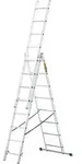 Drabest Aluminium-haushaltsleiter 3-teilig, 150 Kg 8 Stufen