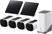 &Uuml;berwachungskit Eufy E40 4-cam Kit Solar Wasserdicht