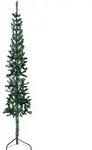 K&uuml;nstlicher Halb-weihnachtsbaum Mit St&auml;nder Schlank Gr&uuml;n 180 Cm Vidaxl