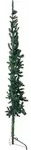 K&uuml;nstlicher Halb-weihnachtsbaum Mit St&auml;nder Schlank Gr&uuml;n 210 Cm Vidaxl
