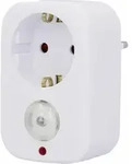 Unitec Zwischenstecker D&auml;mmerungssensor Weiss Steckdose