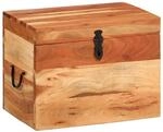 Aufbewahrungsbox 39x28x31 Cm Massivholz Akazie - Vidaxl