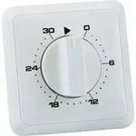 20100249 Unterputz-timer Analog Tagesprogramm 30 Min 3680 W Ip20 2polig - Wallair
