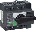 Schneider Electric Compact Ins80 4-poliger Schalter Schwarz
