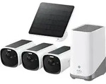 Videosicherheitskit Eufy E40 3-cam Kabellos Solar
