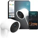 Kamera Verbunden - Philips Hue - Au&szlig;en - Verkabelt - Nachtsicht - 2k - B&uuml;ro - Wei&szlig;