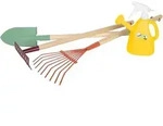 Gartenger&auml;t Small-foot Tiny Garden Metall 4 Teile