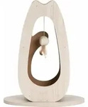 Cat-it Catit Pixi Kratzbaum Aus Elegantem Natur-eichenholz