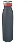 Unbekannt - Trinkflasche Cosy 0,5l Doppelwandig Ausgef&uuml;hrt Edelstahl Grau