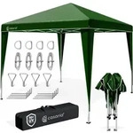 Casaria&reg; Pavillon Capri 3x3m Pop-up Uv-schutz 50+ Wasserdicht Winterfest Mit Tasche