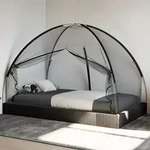 Vidaxl - Moskito-netzzelt Mongolisch 220 Schwarz 200x120x130 Cm
