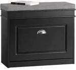 Fsr82-k-sch Schuhkipper Schuhschrank Mit Klappe Schuhbank Mit Sitzkissen Schuhkommode