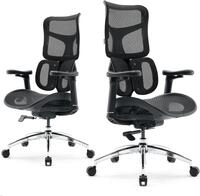Sihoo Ergonomischer B&uuml;rostuhl Mit Dualer Dynamischer Lordosenst&uuml;tze,