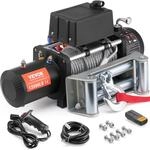 Vevor Elektrische Seilwinde, 13.500 Lb, 12 V Dc Lkw-winde Mit &Phi;3/8 Zoll X 80 Fu&szlig;