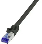 Logilink - C6a143s Rj45 Cat 6a S/ftp 50.00 M Schwarz 1 St.