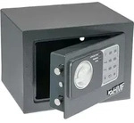 Hmf - 46126-11 M&ouml;beltresor Elektronikschloss, 23 X 17 X 17 Cm, Anthrazit