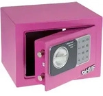 Hmf - 46126-15 M&ouml;beltresor Elektronikschloss, 23 X 17 X 17 Cm, Pink