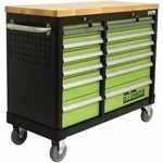 Baumarktplus - Werkstattwagen Deluxe 12 Schubladen Unbest&uuml;ckt 123 Cm Breite Mit