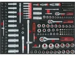 Ks Tools 1/4+3/8+1/2 Steckschl&uuml;ssel-satz, 195-tlg. In 1/1 Systemeinlage