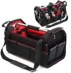 Wiltec - Werkzeugtasche Gr&ouml;&szlig;e L 33x18,5x25 Cm, Werkzeugbeutel Mit...