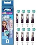 Braun Oral-b Kids Frozen 8er, Aufsteckb&uuml;rste ,wei&szlig;