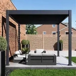 Paragon Outdoor - Grand Tuscan 1012 Aluminium Pergola Mit Lamellendach 3x4 M