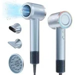 Yashe Ionen-haartrockner Hd-896, 1600 W, 110.000 U/min, Hellblau