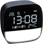 Tfa - Dostmann 60.2034.06 Quarz Wecker Nachtblau Alarmzeiten 2