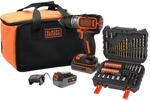 Black&decker - Black + Decker 18v Akku-schlagbohrmaschine - 2 18v 1x2,5ah 1x4ah Akkus