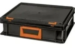 139210110188 Kunststoffbox Magnus Pc 10 (b X H X T) 400 X 133 X 300 Mm Schwarz,