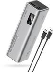 Powerbank 20000mah Usb-c Usb-a 100w - Grau