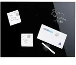 Magnettafel, Beschreibbar, Inkl. 3 Magnete & Stift, Abwischbar, Rahmenlos,