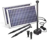 Esotec - Solar Teichpumpe Mit Filter F&uuml;r Au&szlig;en Set Sprinklerpumpe 1700l/h 101916