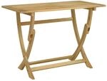 Gartentisch Klappbar 110x55x75 Cm Massivholz Akazie - Vidaxl