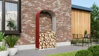 Vitavia Kaminholzregal "lignum 401", Rubin, 40 X 99 X 200 Cm (hoch)