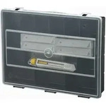 Stanley - Interlock Cuttermesser Aus Metall + 200 Abbrechklingen In Sortimentsbox