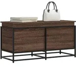 Aufbewahrungsbox Mit Deckel Eichen-optik 100x40x51,5 Cm Vidaxl