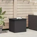 Vidaxl Garden Storage Cushion Box Galvanised Steel 55 X 50.5 X 50 Cm