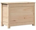 Truhe 60x32x45,5 Cm Massivholz Kiefer Vidaxl