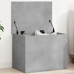 Truhe Betongrau 60x42x46 Cm Holzwerkstoff Vidaxl